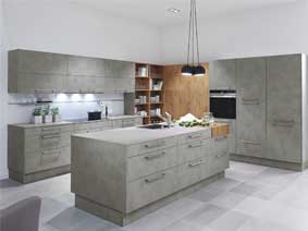 Pronorm Grey Concrete kitchen